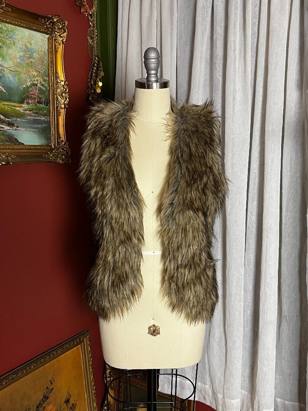 Faux Fur Vest